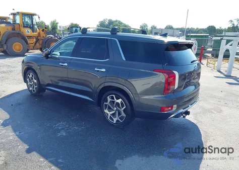 2022 Hyundai Palisade Calligraphy from USA, damaged, VIN KM8R74HE4NU373936